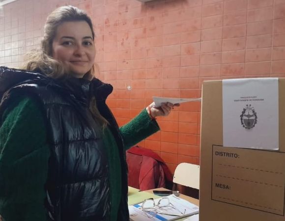 Votó Macarena Razuc de Unión Liberal