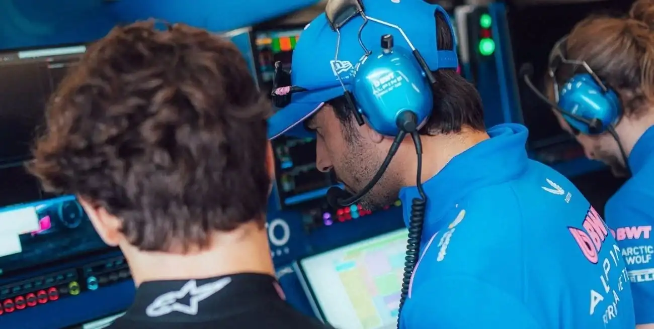 Alpine prepara un nuevo paquete técnico para la carrera en Monza.