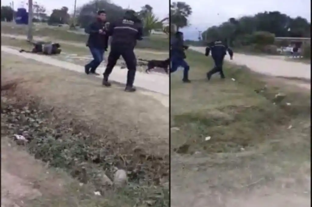 Chaco: golpiza a agentes luego violar la cuarentena
