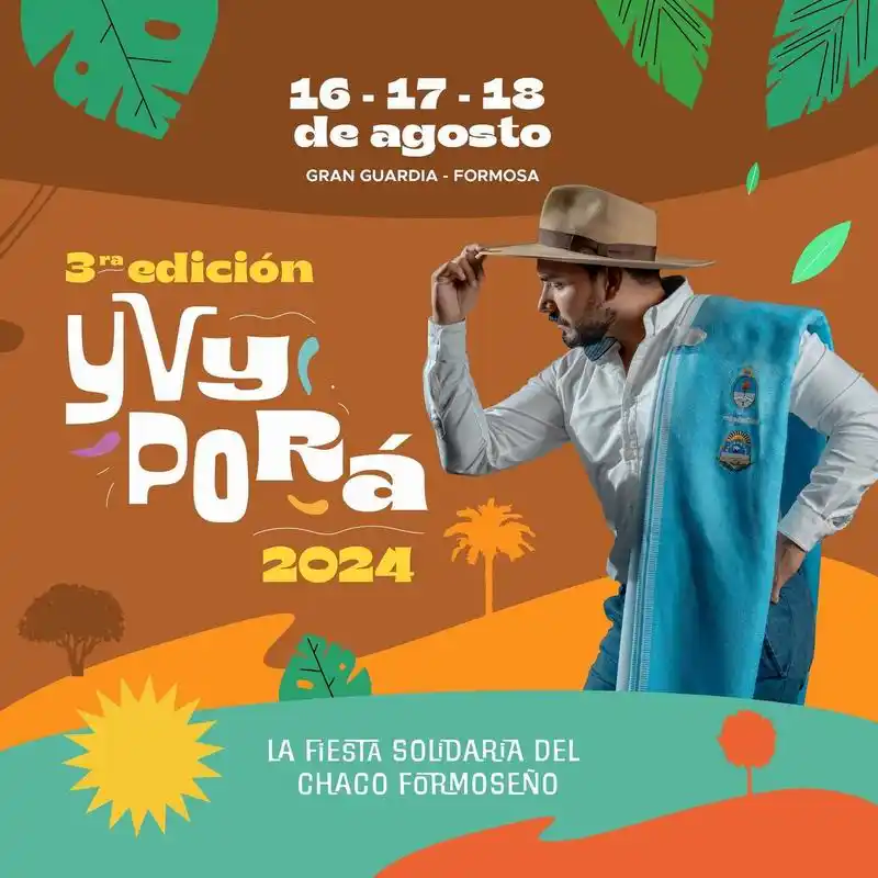El festival solidario Yvy Porá 
2024 del Chaco Formoseño 
se vive en todo el país