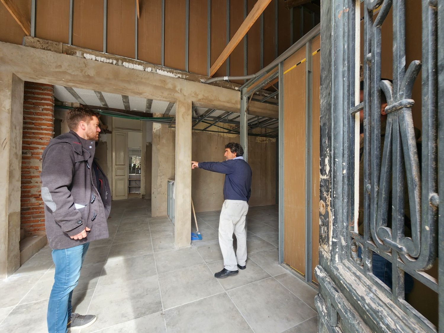 El Municipio avanza con obras para generar nuevos espacios en el Hospital Santamarina