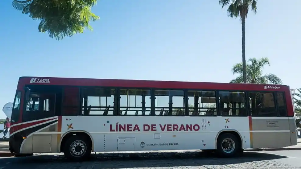 Presentaron la línea de colectivos de verano que llegará hasta el Balneario Municipal y el Thompson