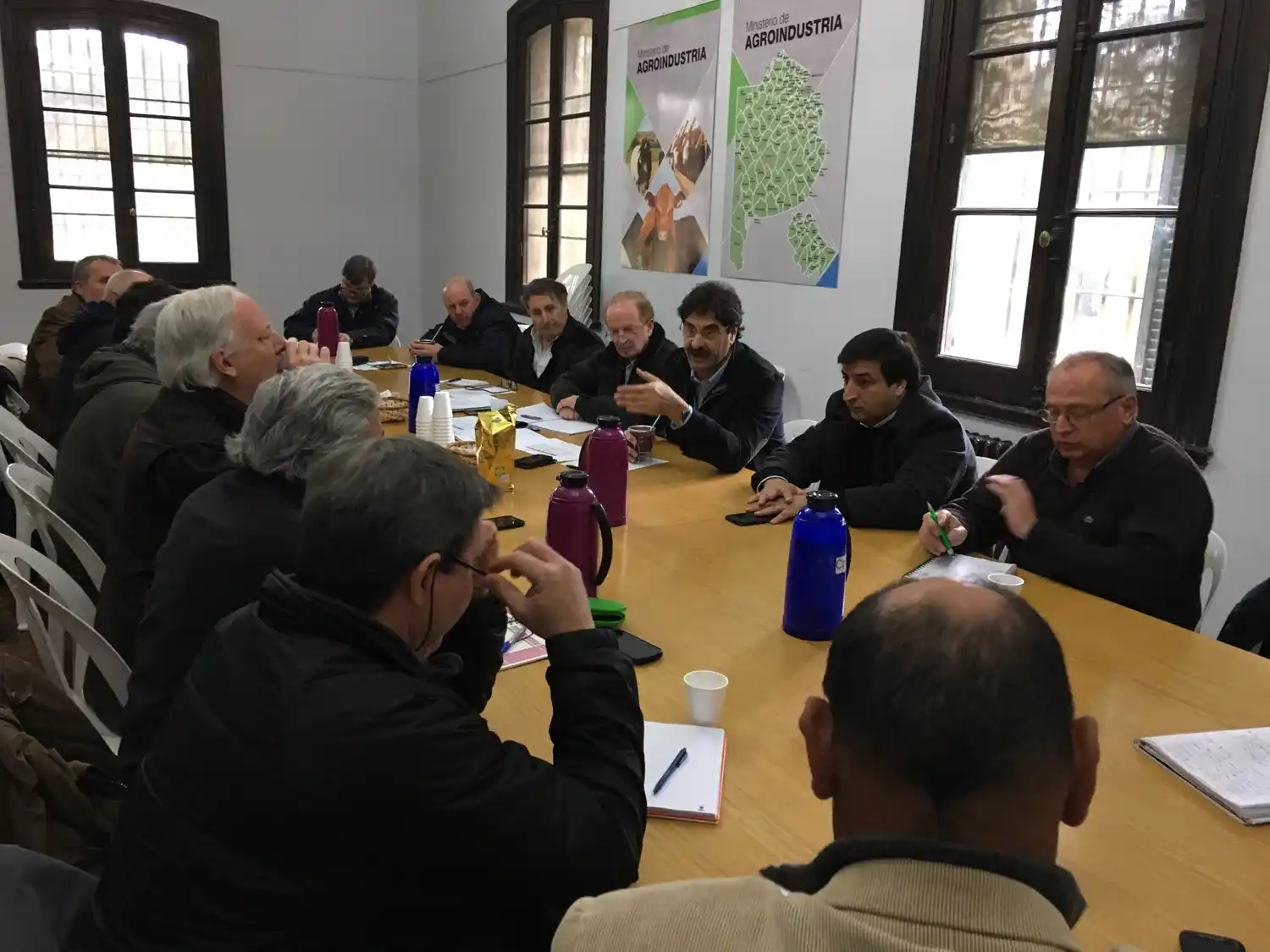 Sarquís se reunió con productores lecheros bonaerenses