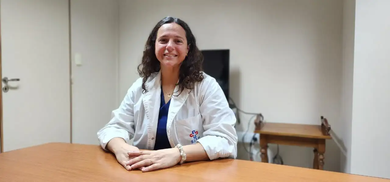 La Lic. en Nutrición Florencia Migliano.