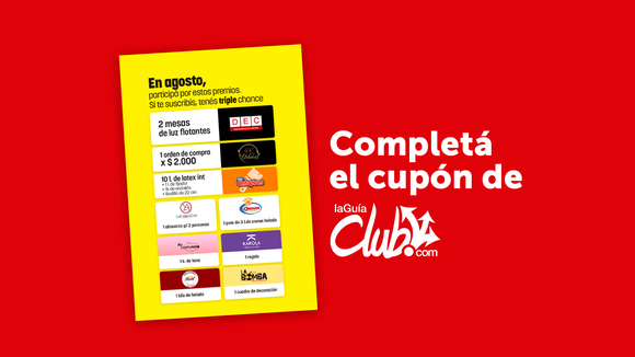 Quiénes fueron los ganadores del sorteo de La Guía Club de agosto