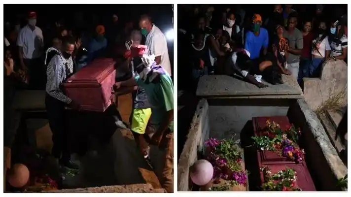 «¡Diosito, dame fortaleza!»: el doloroso adiós a las víctimas del NAUFRAGIO en GÜIRIA