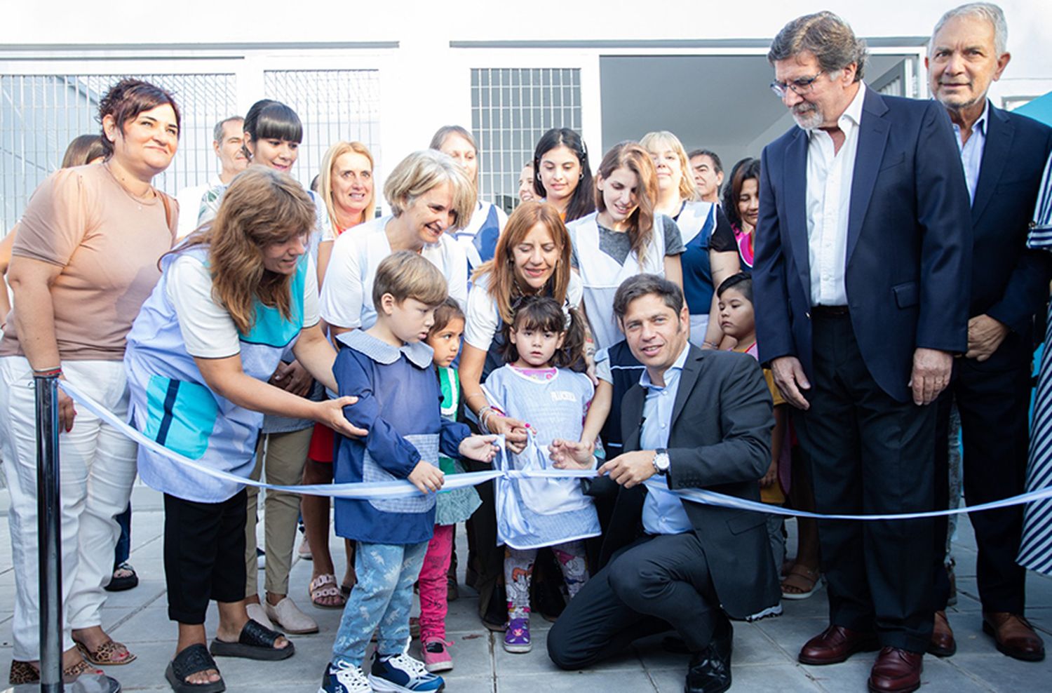 Kicillof encabezó el inicio del ciclo lectivo 2023