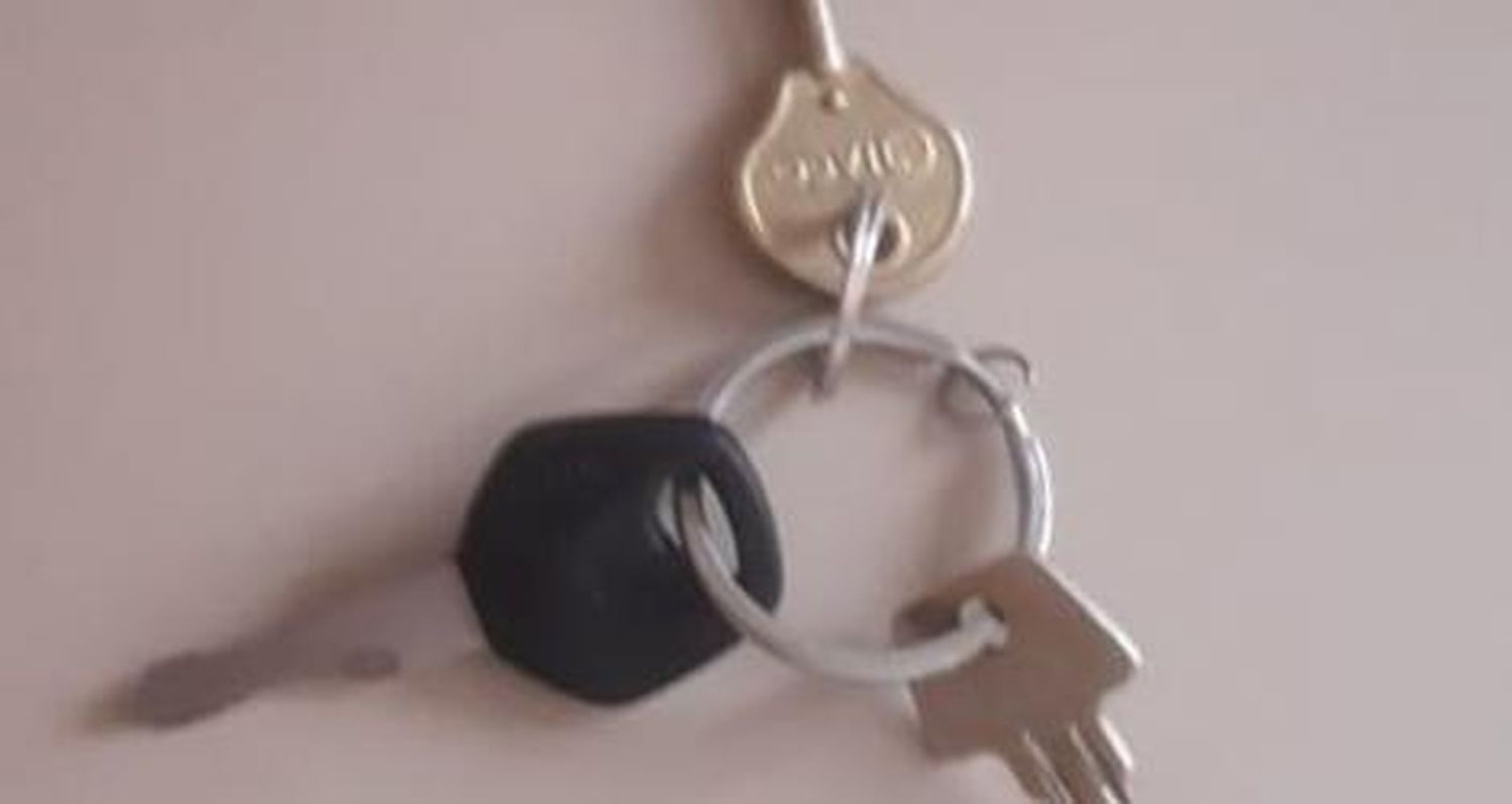 Llaves encontradas en la costanera