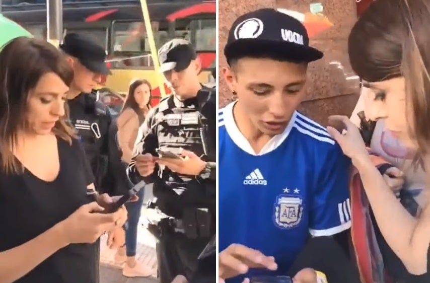 Victoria Donda quiso evitar que se lleven detenido a un joven pero tenía pedido de captura