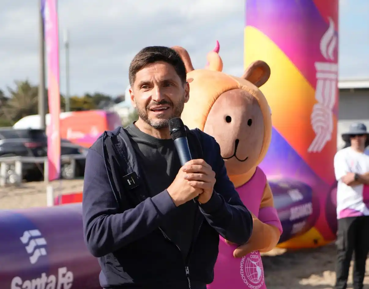 Pullaro en el lanzamiento de los Suramericanos en la Costa: “Santa Fe está viviendo una etapa distinta y los Juegos son parte de ese cambio” - 2