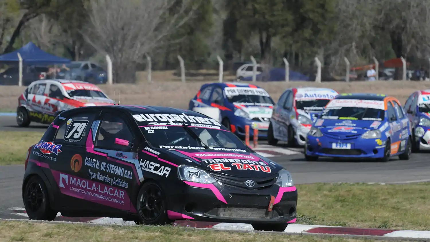 Marco Veronesi fue segundo en su serie y larga en tercera fila la final de la Clase 2