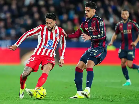Atlético de Madrid cedió dos puntos ante Levante