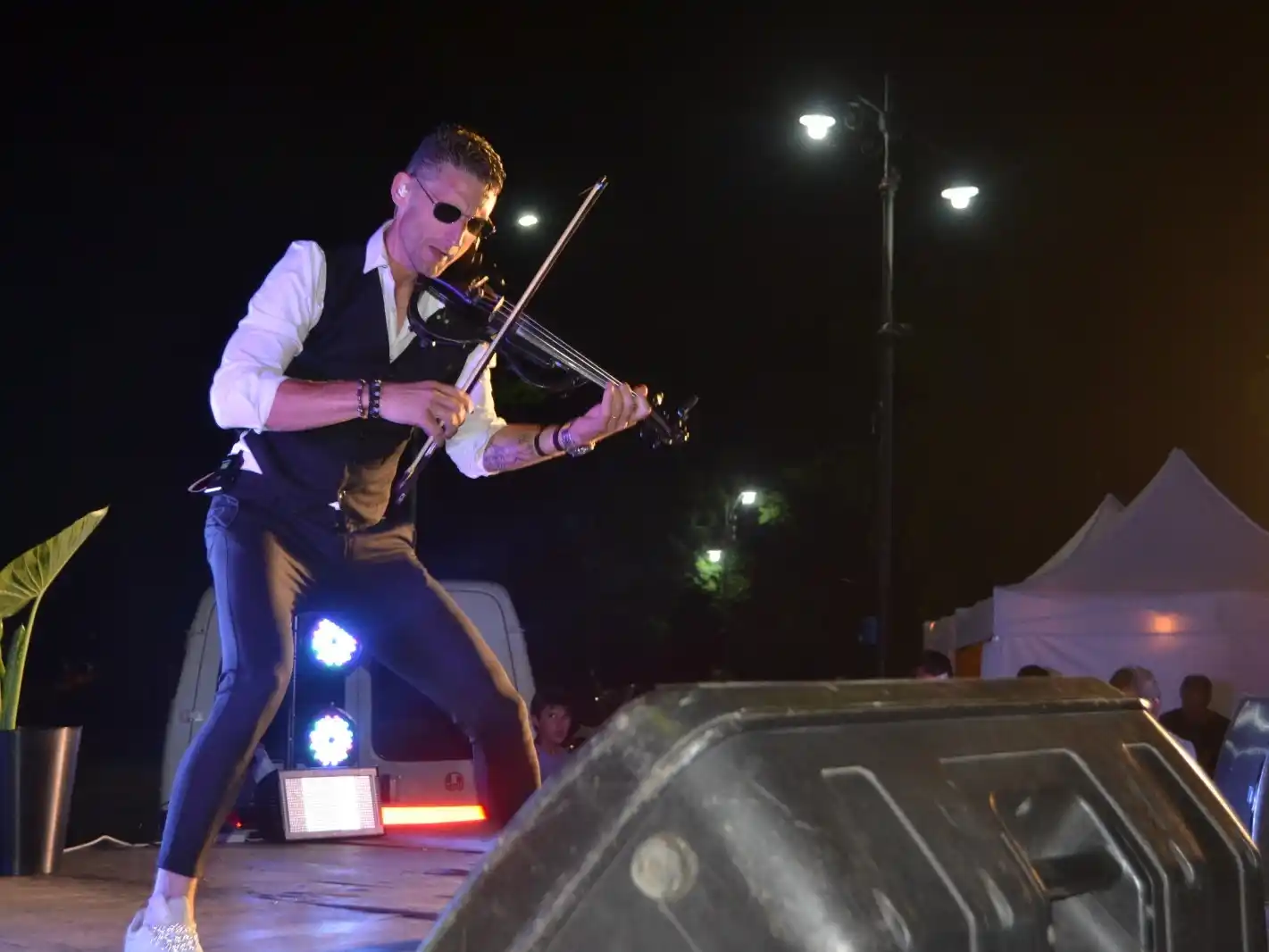 Damián Zantedeschi brindó un espectáculo de primer nivel