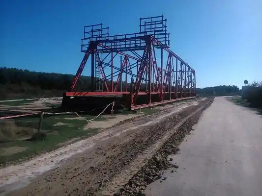 Está terminado el puente de Arroyo El Sauce