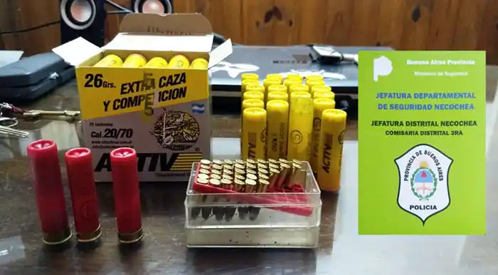 Desbarataron un puesto de ventas y alquiler de armas