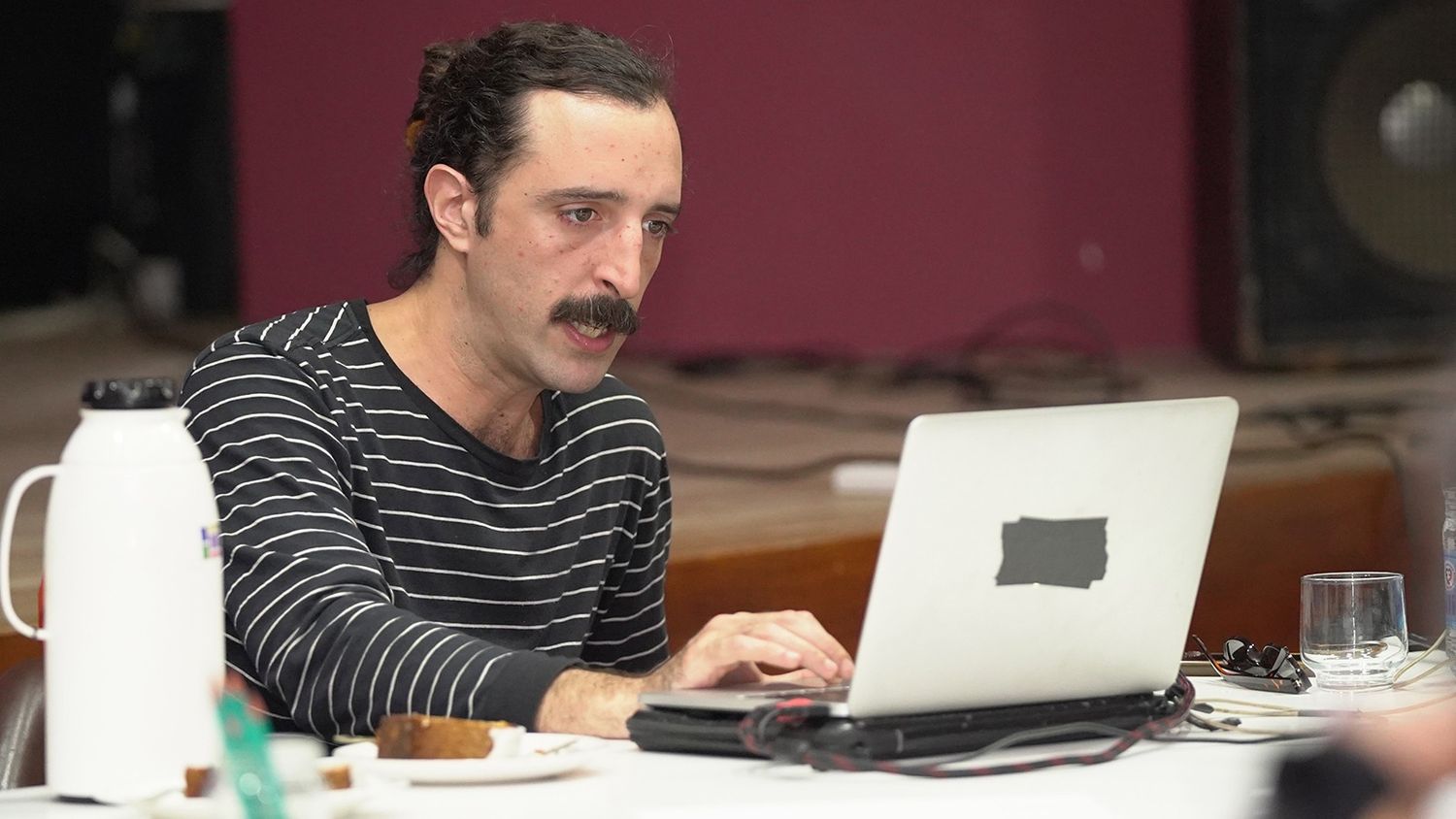 Tallerista. Guido Dalponte dictó el curso