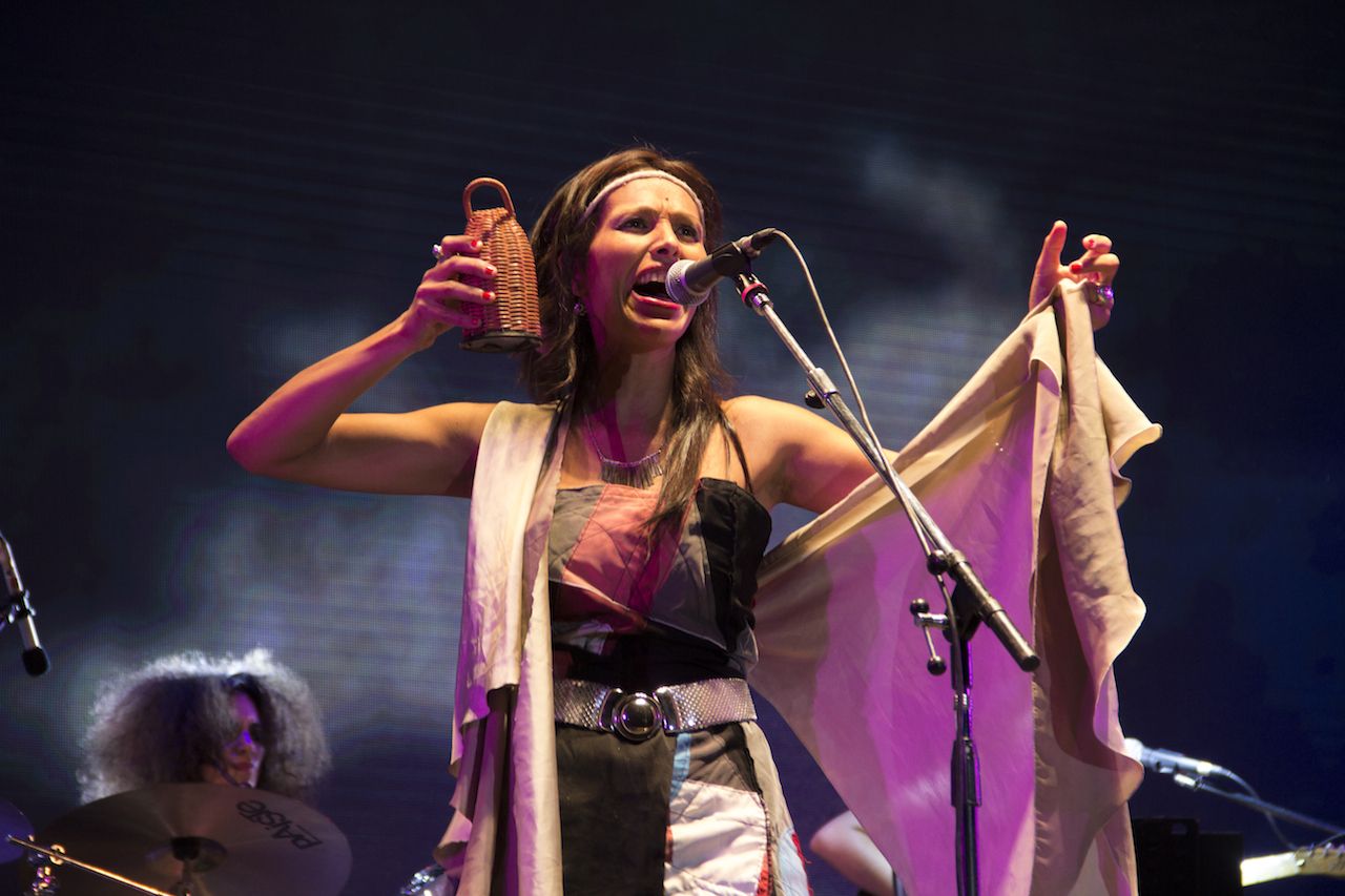 Roxana Carabajal cierra la primera jornada del festival de Río Tala