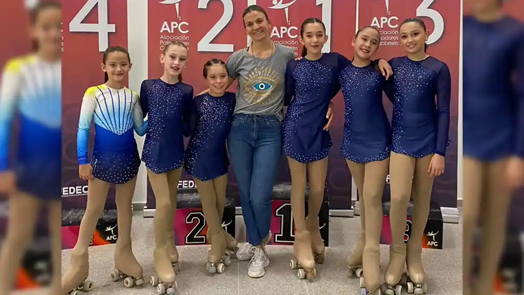 Algunas de las representantes de la “Flor Nacional”