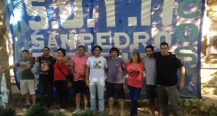 Trabajadores manifestaron su satisfacción por los resultados de la medida de fuerza