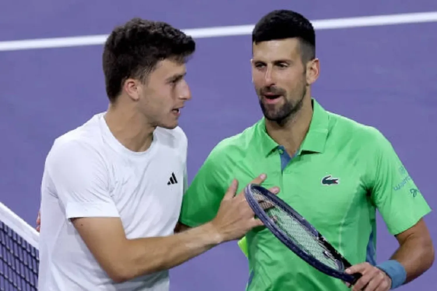 Djokovic quedó eliminado de Indian Wells ante Nardi, el "lucky loser" del torneo