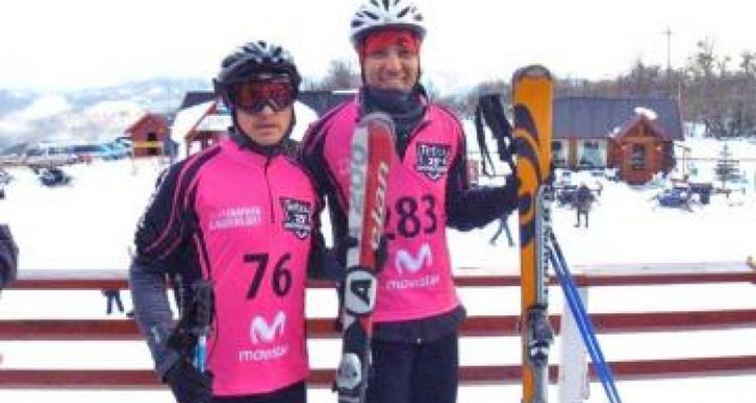 Pire y Gómez en Chapelco