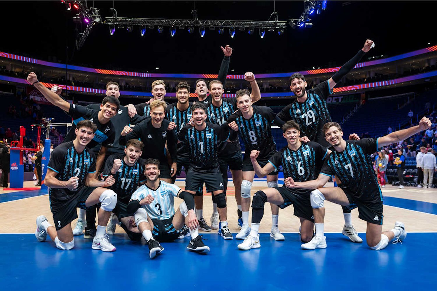 Argentina le ganó en tie break a Canadá por la VNL