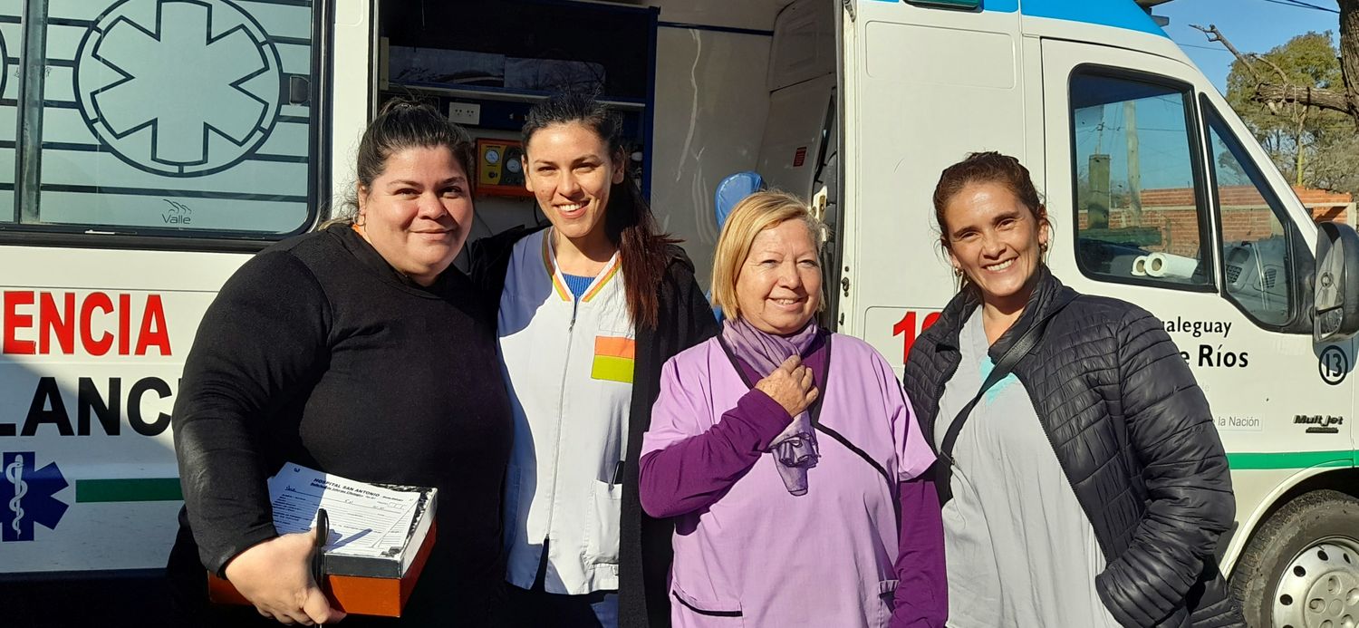 Integrantes del Consultorio de Ginecología del Hospital “San Antonio”.
