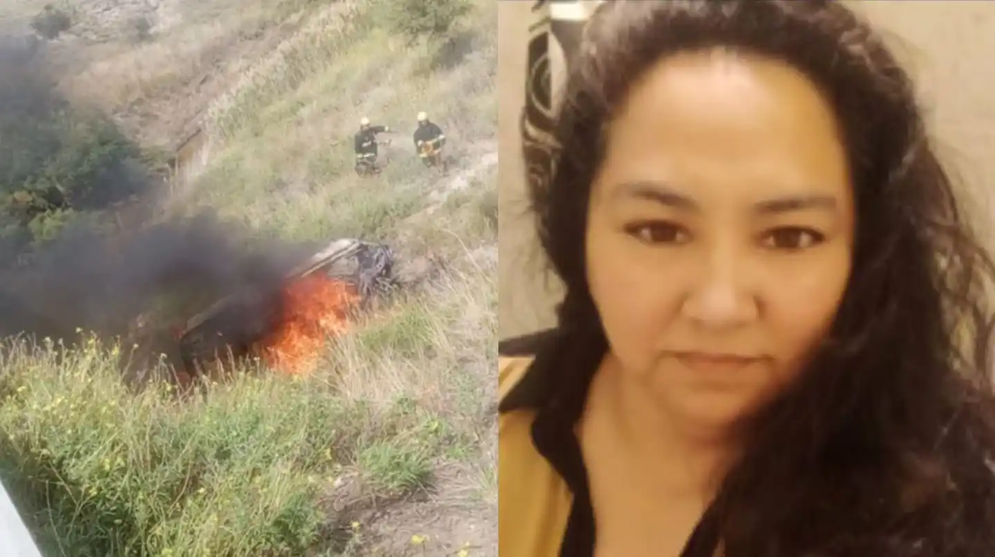 Conmoción: viajaba junto a sus hijas a tirar las cenizas de su marido y murió en un choque en ruta 35