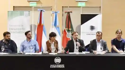 Provincia y municipios articulan acciones para impulsar la producción en Concordia