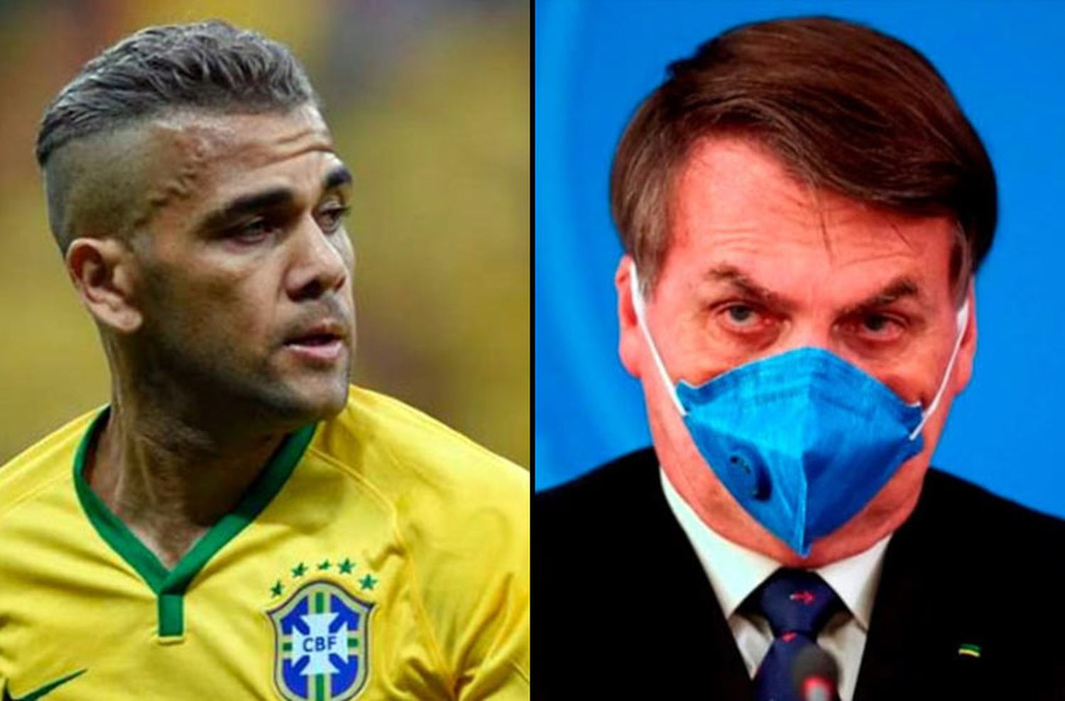 Dani Alves salió al cruce de Bolsonaro, quien había dicho que el coronavirus es una «gripecita»