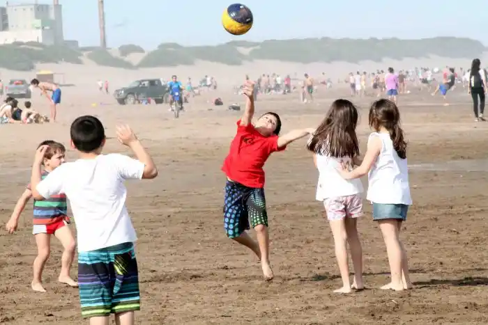 Con una máxima de 33ºC, la Navidad regaló un día de playa