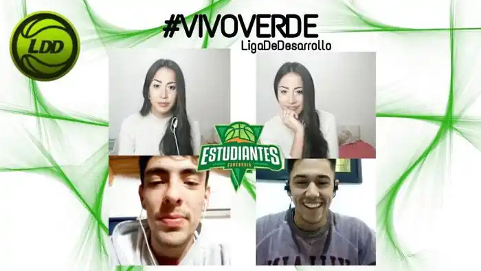Tomás Giacone y Ramiro Da Costa Porto en #VivoVerdeLDD