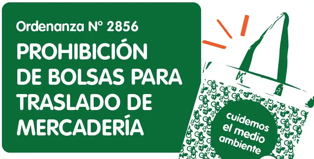 Lobos: A partir del 13 de junio se podrán usar sólo ecobolsas para traslado de mercaderías