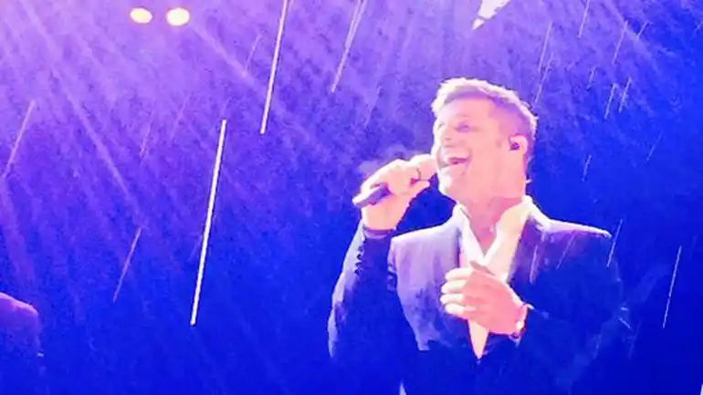 Ricky Martin: “Es un honor para mí estar parado junto a grandes talentos argentinos”