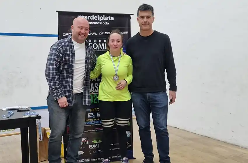 Falcione se impuso en el Nacional de squash
