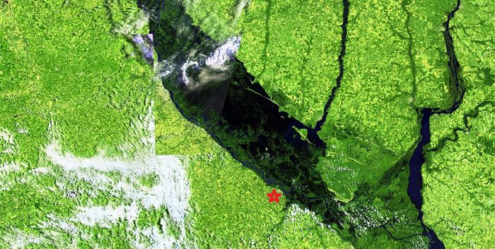 creciente imagen satelital 01 de enero 2024