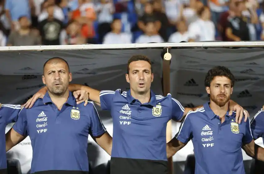 Scaloni: «Estoy emocionado por la oportunidad que tuve»