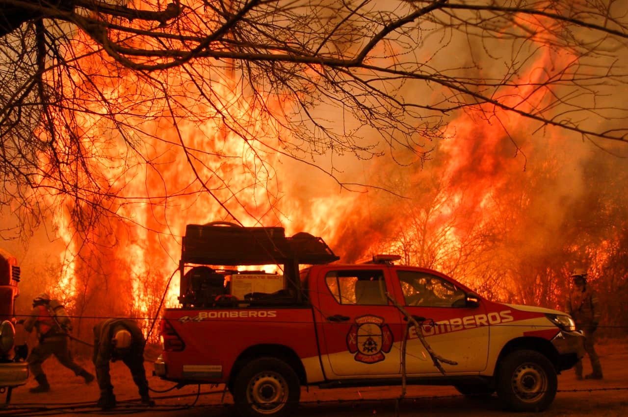 Son 11 las provincias con incendios y el 95% de ellos por acciones humanas