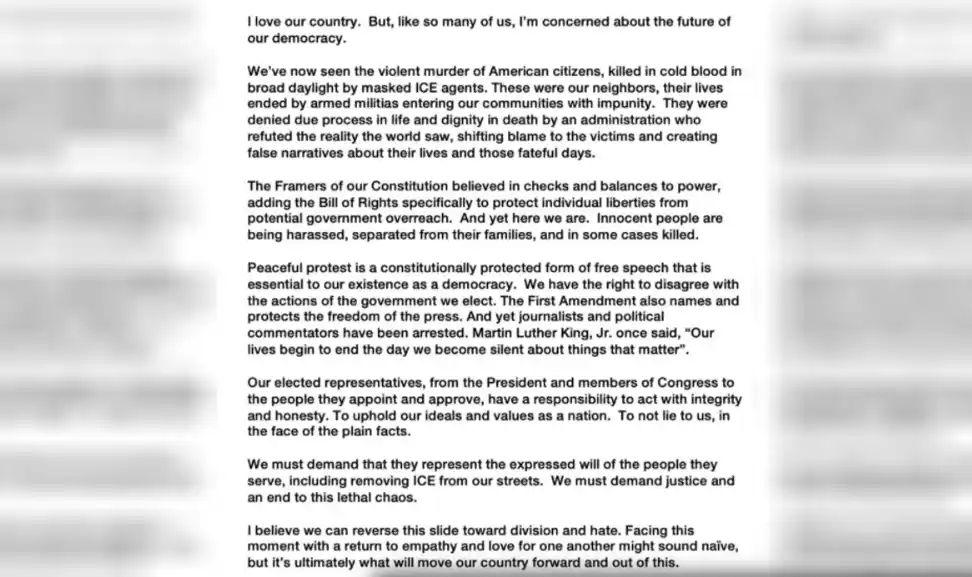 Ben Stiller cuestionó al gobierno de Trump