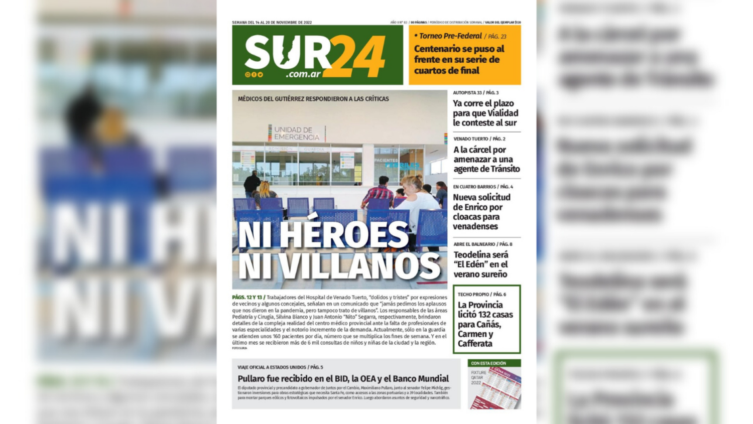 Número 83 de Sur24, para leer online y descargar