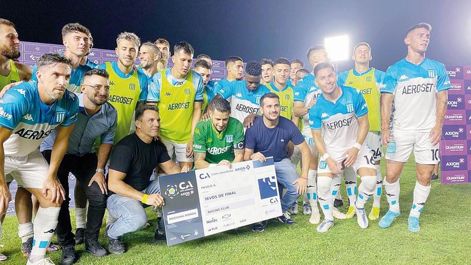 Racing superó a San Martín
en el Centenario de Chaco