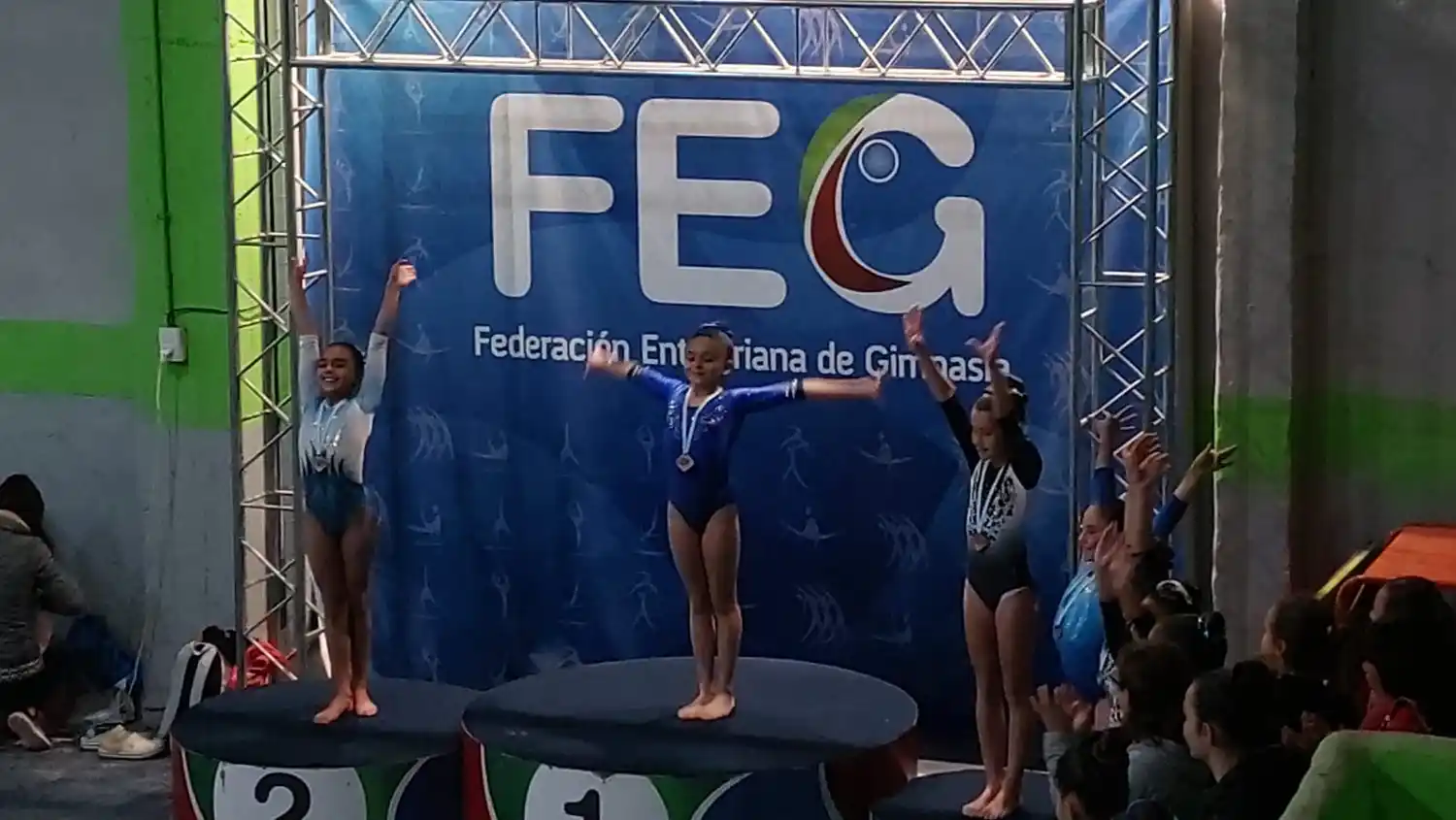 Buen trabajo de las gimnastas de Pescadores en el Selectivo Provincial