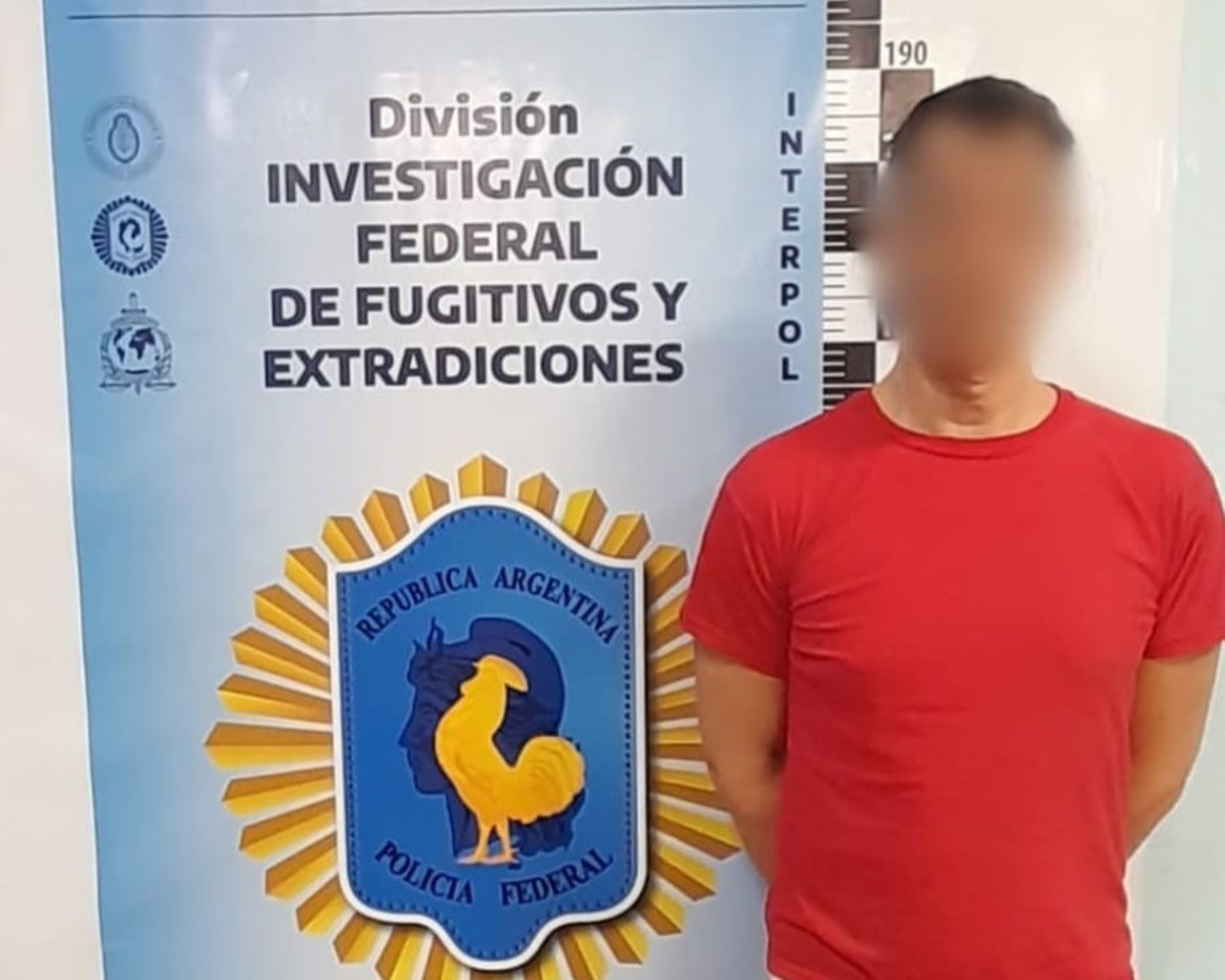 El detenido