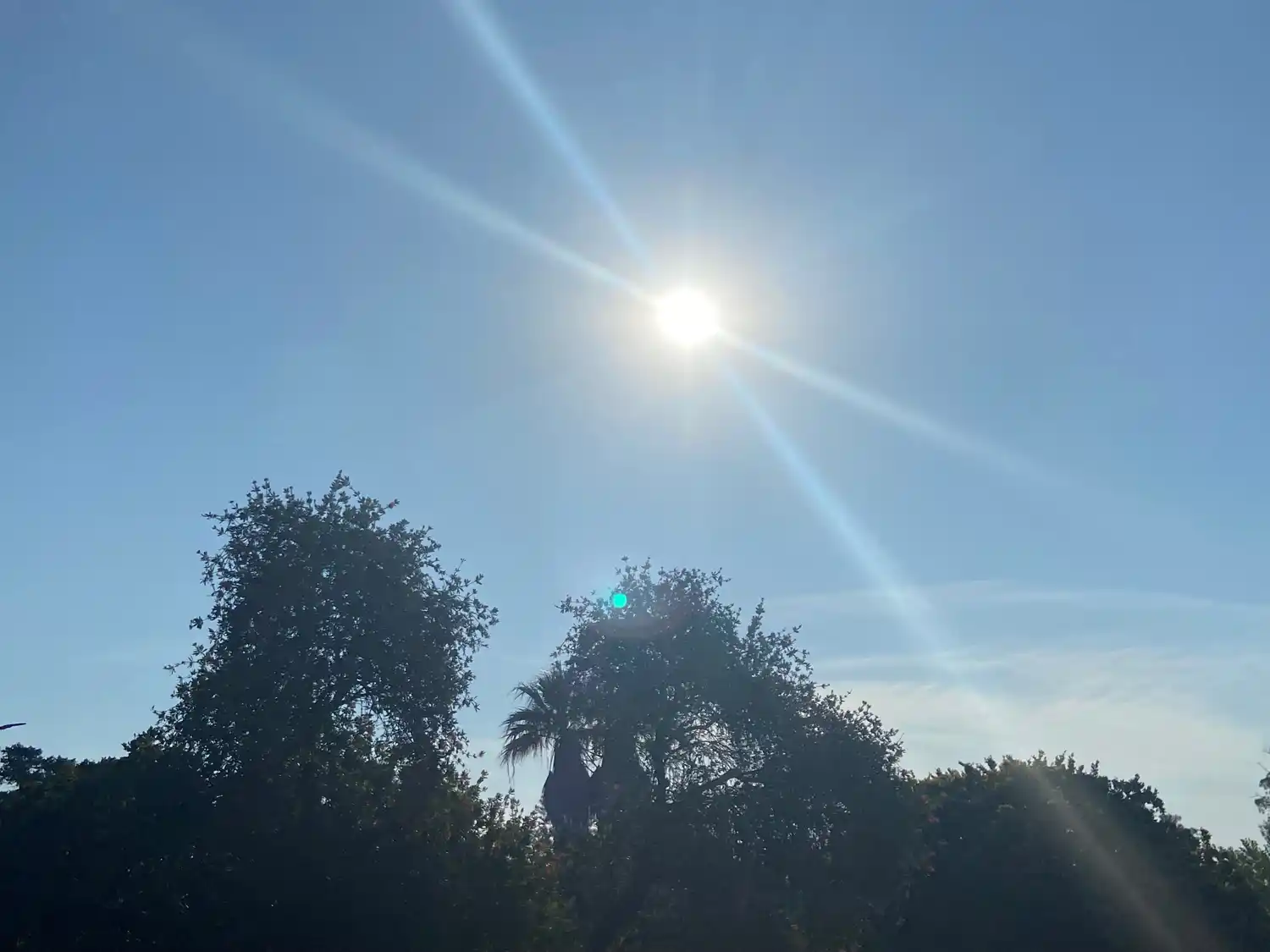 Sábado muy caluroso en Venado Tuerto.