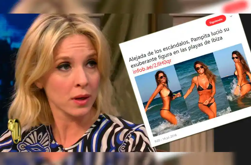 Carla Peterson, enojada: arremetió contra los medios por la delgadez de Pampita