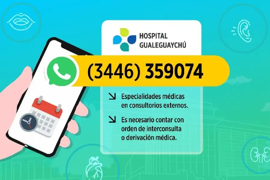 Turnos. Previo a concurrir al ente de salud, habrá que solicitar la consulta por teléfono.