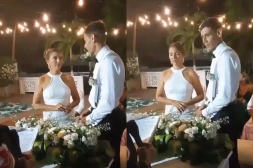 Lo dejó plantado al novio
