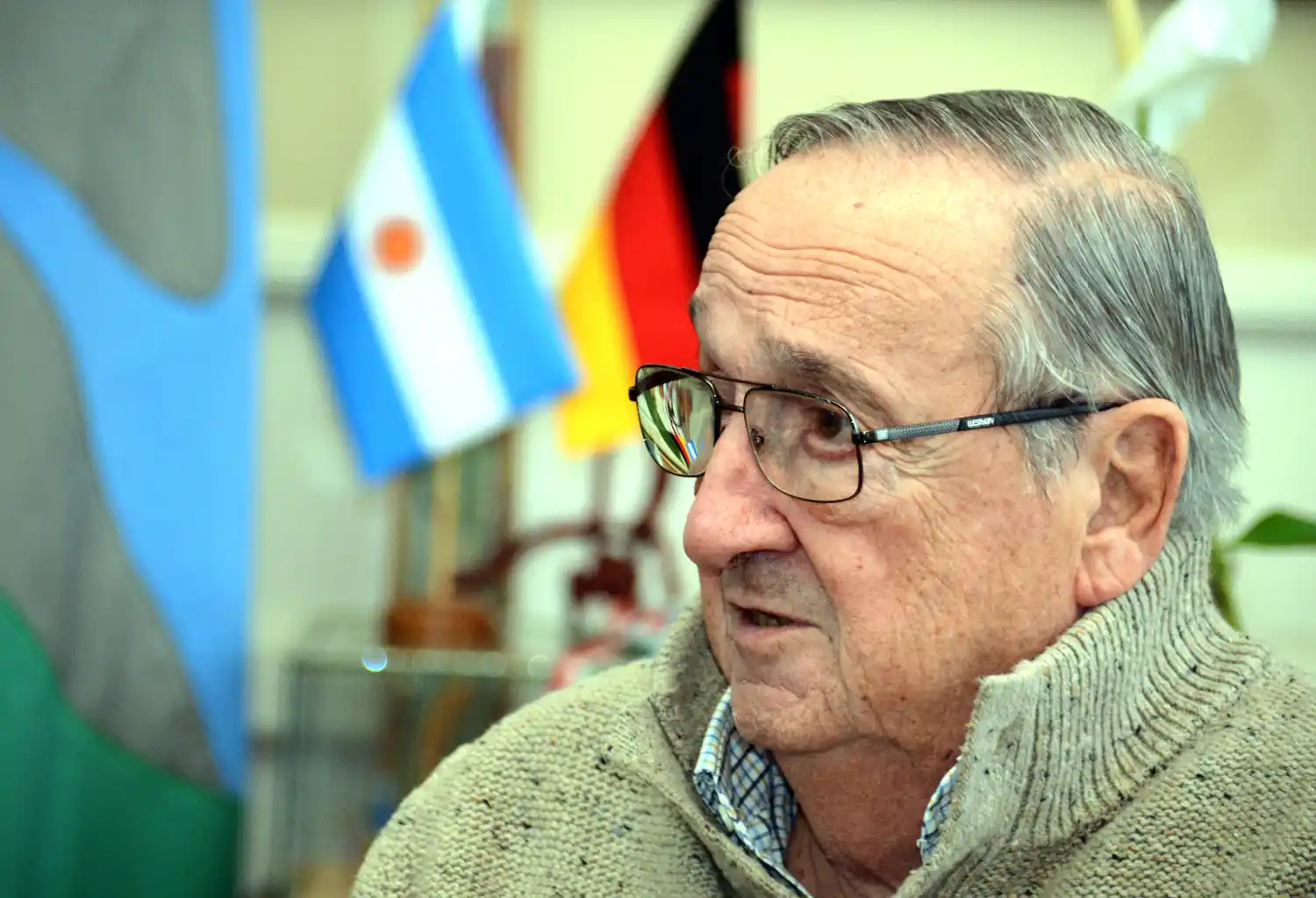 Miguel Lunghi, después del resultado adverso de la elección.