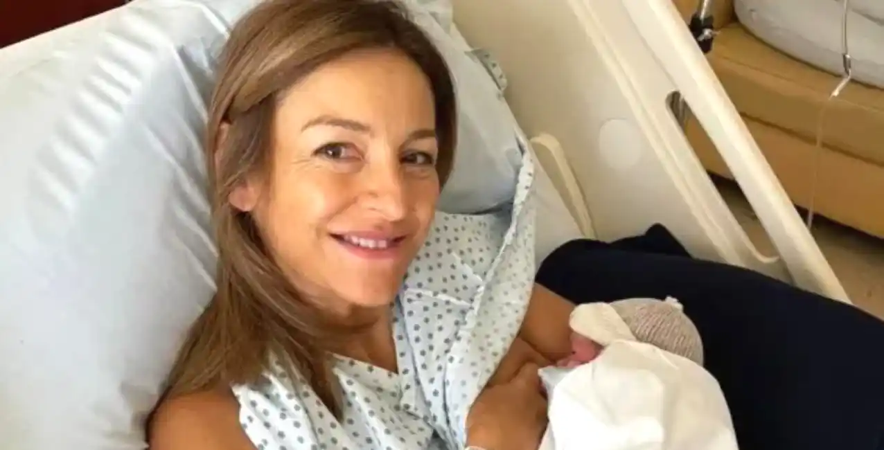 Soledad Acuña fue mamá por tercera vez: nació Lola