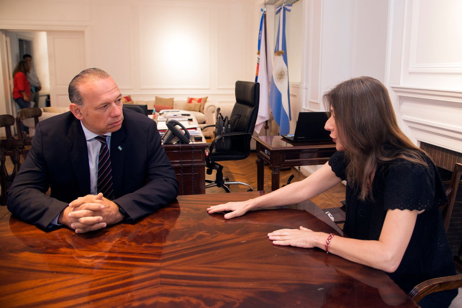 Berni y Frederic acordaron un Comando Unificado para la seguridad en Provincia